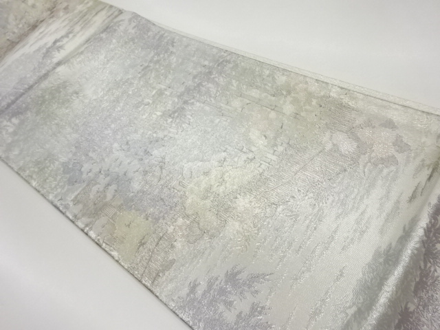 JAPANESE FUKURO OBI / PLATINUM​ FOIL / SCENERY OF KYOTO